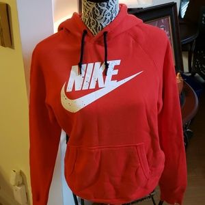 Nika hoodie red sweat shirt